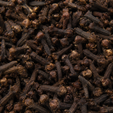 Extreme close-up of Infinity Foods Organic Whole Cloves
