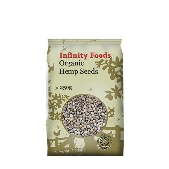 Infinity Foods Organic Hemp Seeds pack