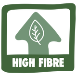 High fibre badge