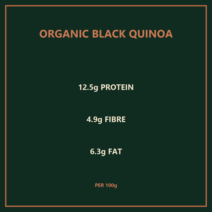 Infinity Organic Black Quinoa Grain — benefits