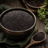 Infinity Organic Black Quinoa Grain — natural serving