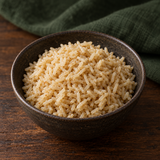 Infinity Foods Organic Brown Rice long grain cooked serving