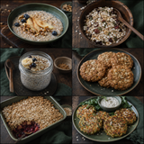 Infinity Foods Organic Buckwheat Flakes six ways to enjoy
