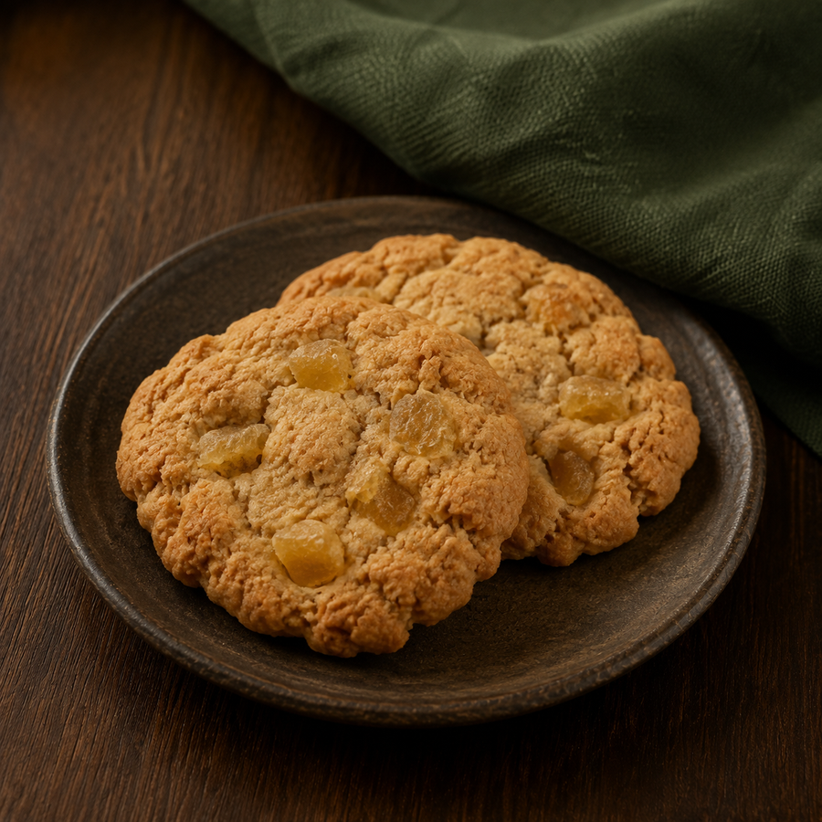 Cookies with Infinity Organic Crystallised Ginger