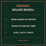 Infinity Foods Organic Deluxe Muesli benefits