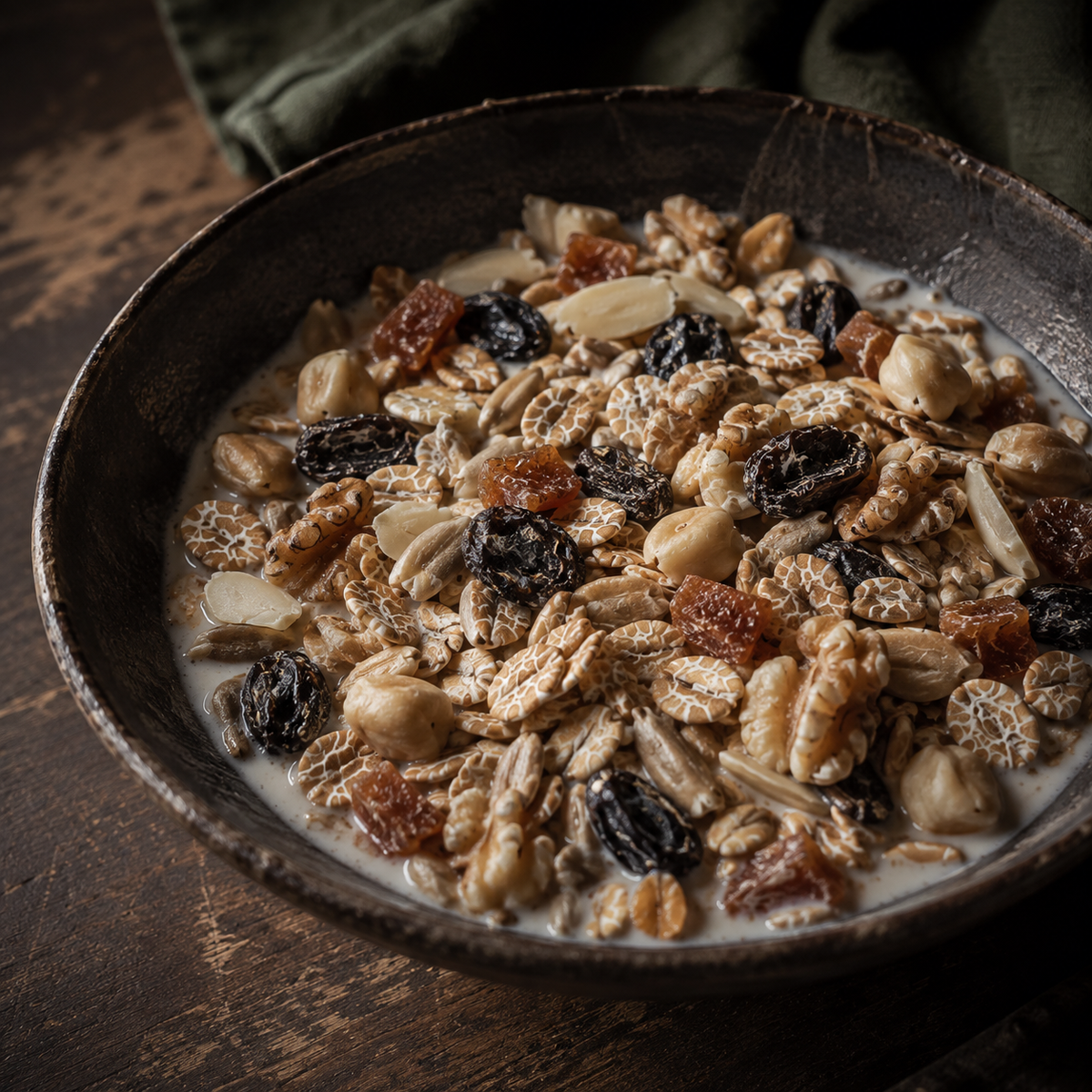 Infinity Foods Organic Deluxe Muesli natural serving