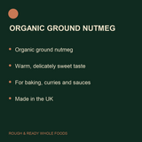 Infinity Foods Organic Ground Nutmeg product facts