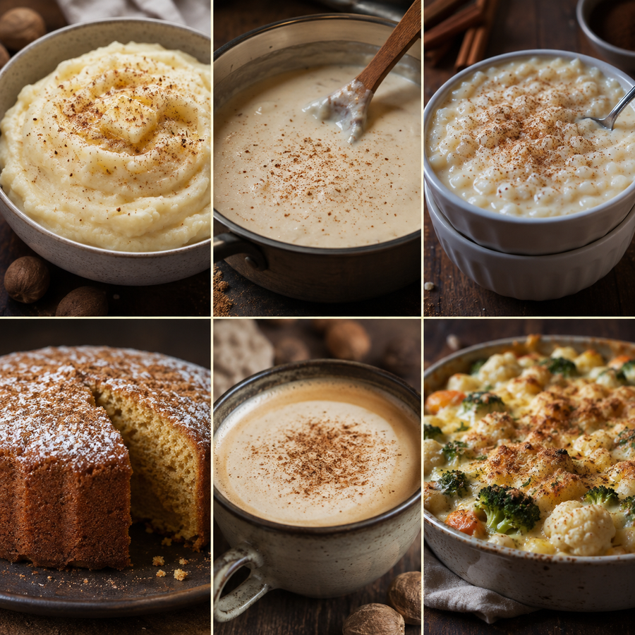 Six ways to use Infinity Foods Organic Ground Nutmeg