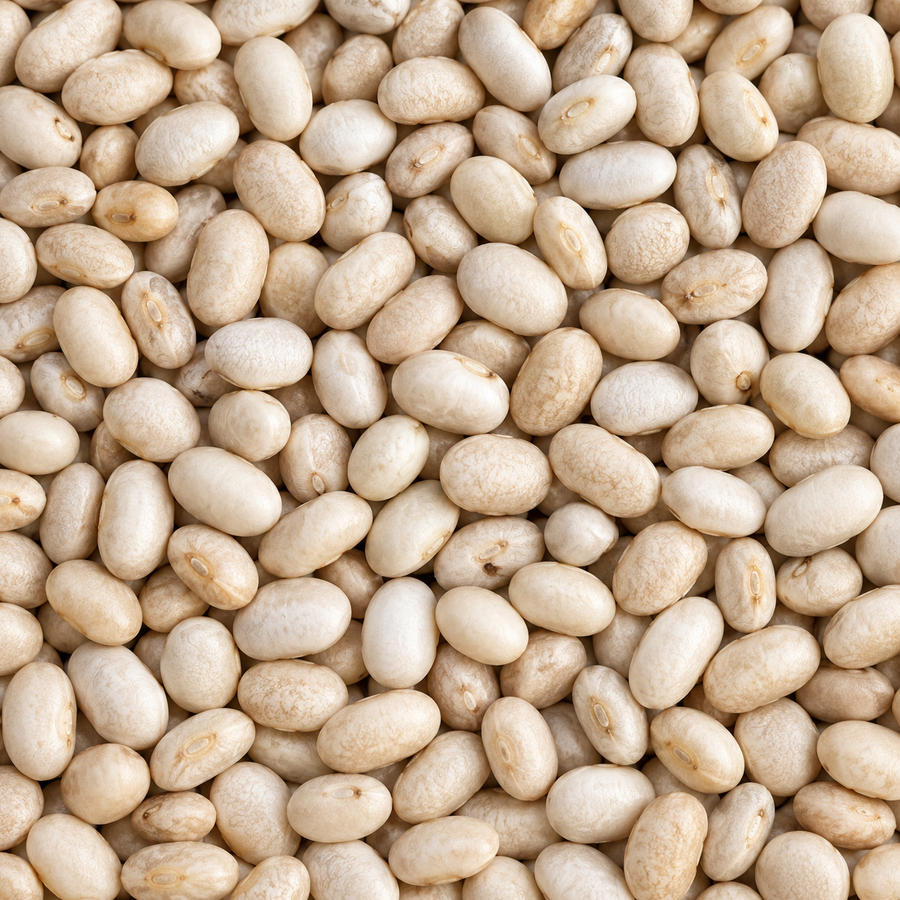 Infinity Foods Organic Haricot Beans close-up