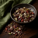 Infinity Foods Organic Hi Energy Trail Mix — serving suggestion