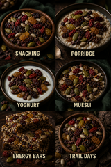 Infinity Foods Organic Hi Energy Trail Mix — ways to enjoy
