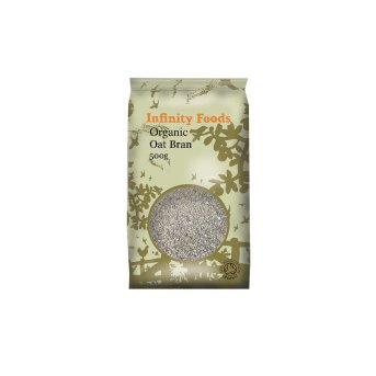 Infinity Foods Organic Oat Bran 500g pack