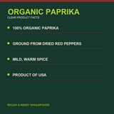 Infinity Foods Organic Paprika — factual product benefits