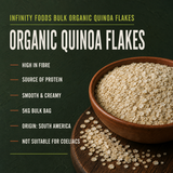 Infinity Foods organic quinoa flakes product benefits