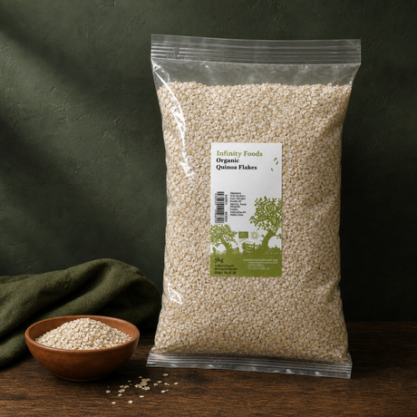 Infinity Foods 5kg bulk organic quinoa flakes