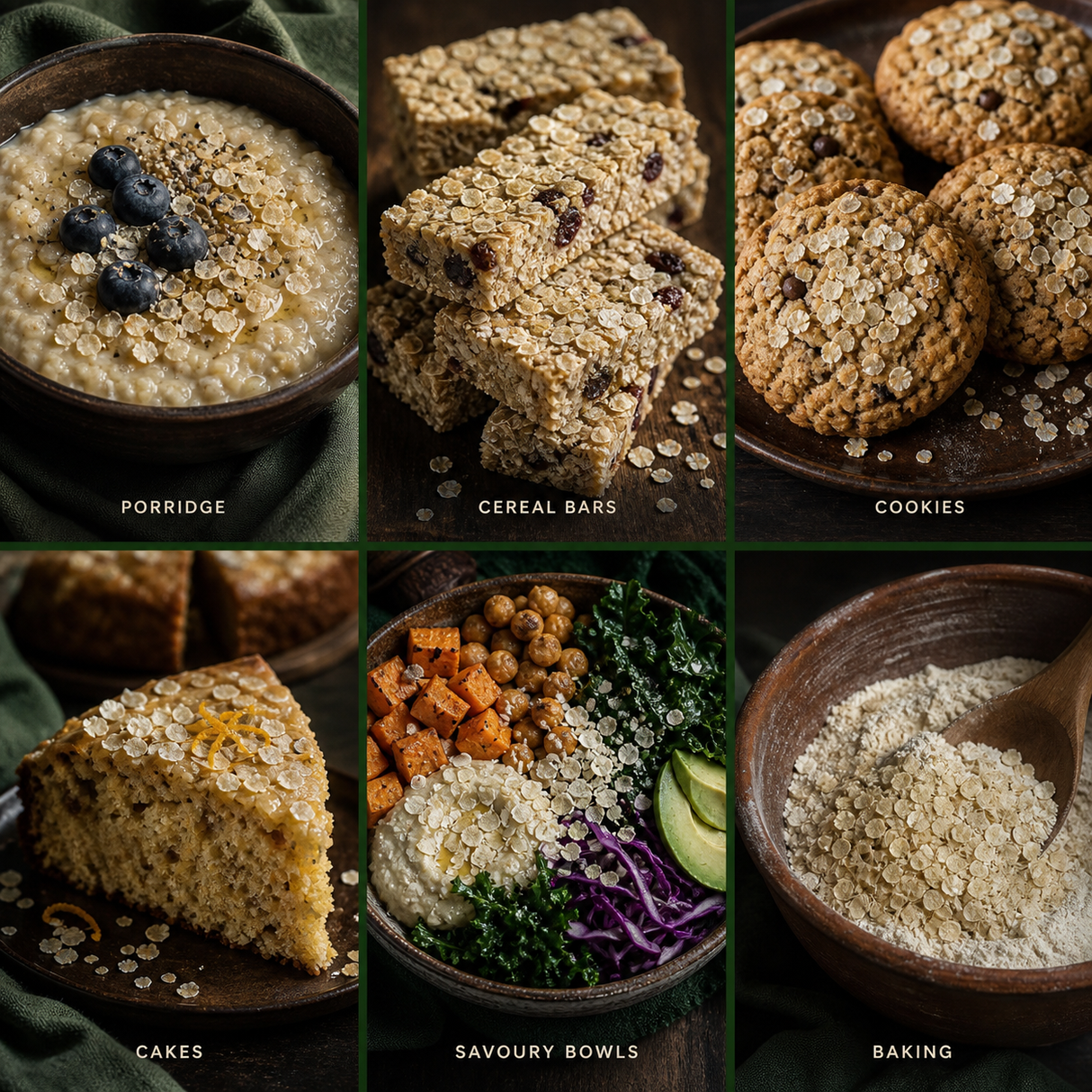 Six ways to enjoy organic quinoa flakes