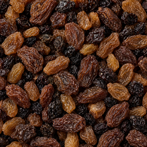 Extreme close-up of Infinity Organic Mixed Vine Fruit