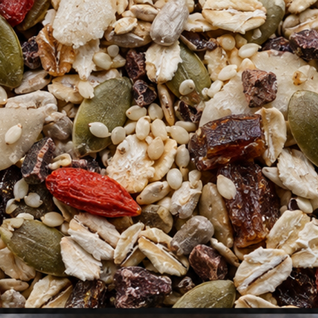 Infinity Organic Vitality Muesli close-up
