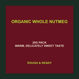 Infinity Foods organic whole nutmeg product facts