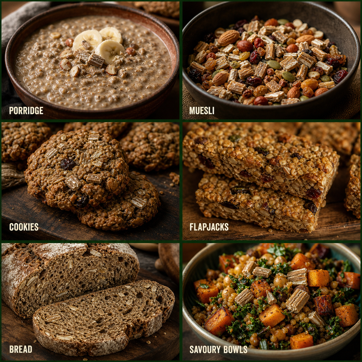 Ways to enjoy organic rye flakes