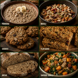 Ways to enjoy organic rye flakes