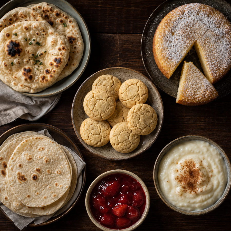 Infinity Foods Organic Tapioca Flour — six serving ideas