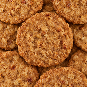 Island Bakery Apple Crumbles biscuit macro
