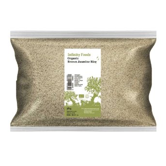Authentic Infinity Foods bulk brown jasmine rice