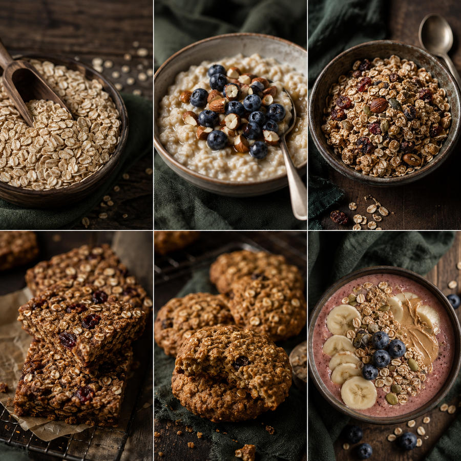 Six ways to use organic jumbo oats