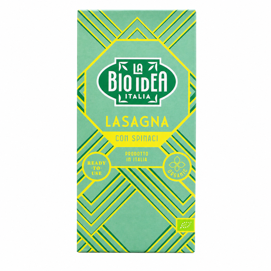 La Bio-Idea Organic Spinach Lasagne 250g front product image