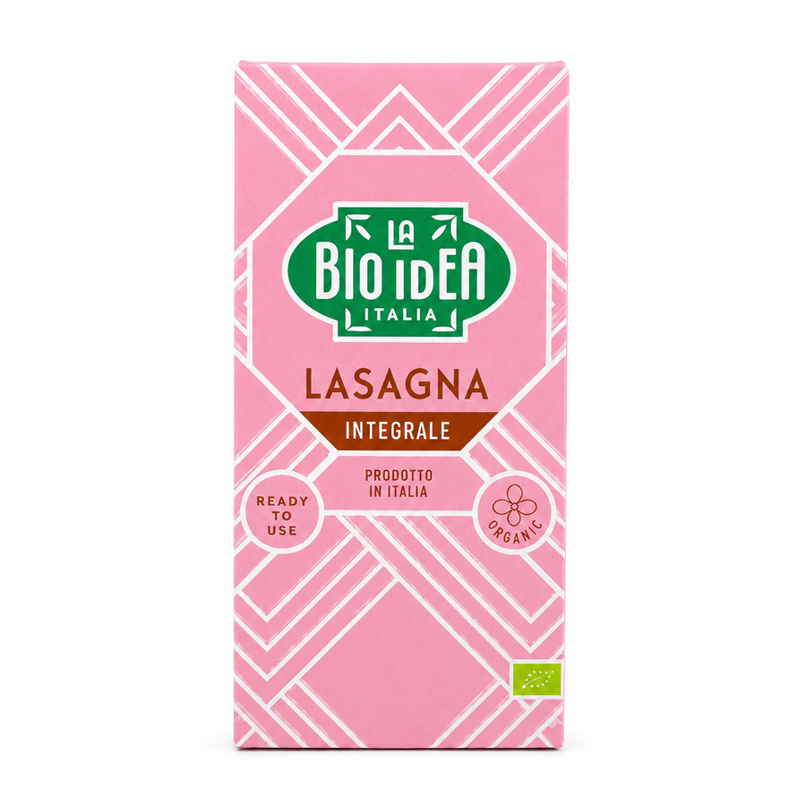 La Bio-Idea Organic Wholewheat Lasagne 250g white background product image