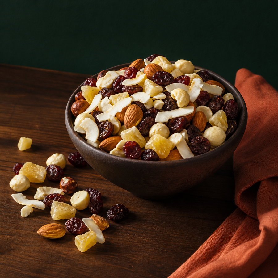 Luxury Trail Mix serving suggestion