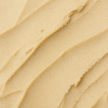 Extreme close-up of Meridian Organic Smooth Cashew Butter