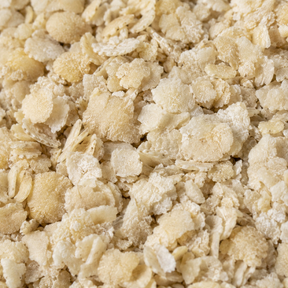 Organic millet flakes extreme macro
