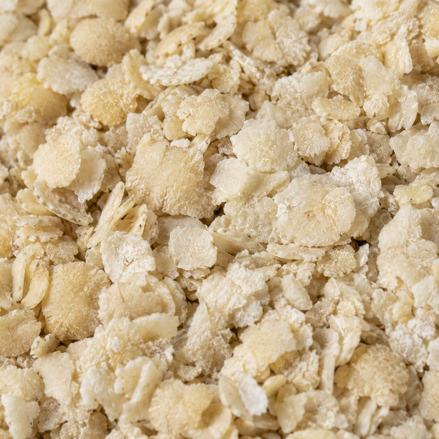 Organic millet flakes extreme macro