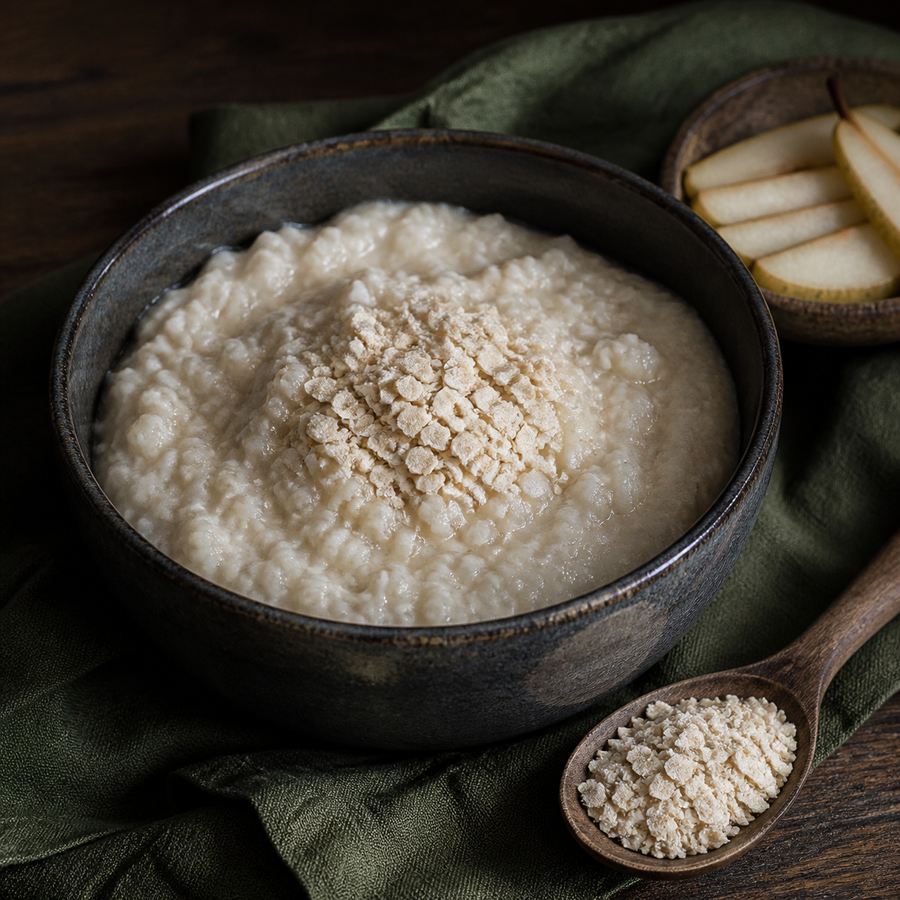 Organic millet flake porridge