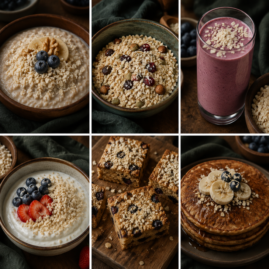 Six ways to enjoy organic millet flakes