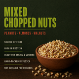 Mixed chopped nuts ingredients and product benefits