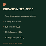 Organic Mixed Spice benefits