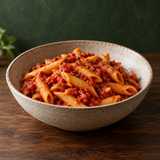 Penne with Mr Organic Arrabbiata pasta sauce
