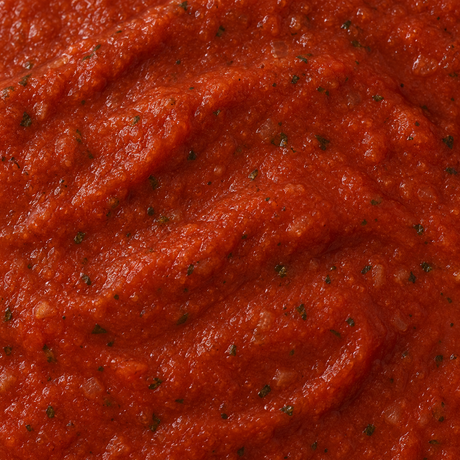 Mr Organic Basilico pasta sauce close-up