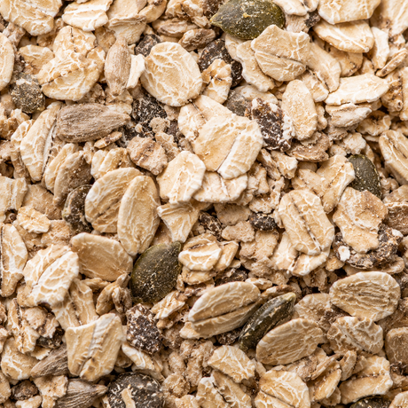 Close up of muesli 