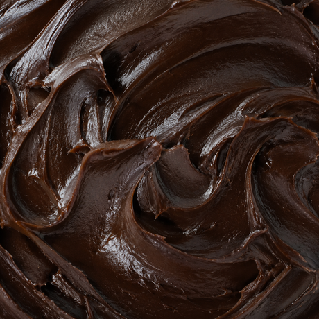 Close-up of smooth dark brown yeast extract