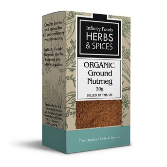 Infinity Foods Organic Ground Nutmeg authentic pack