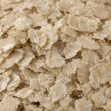 oragnic brown rice flakes closeup shot bundles