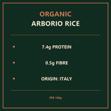 Organic Arborio Rice – nutrition and origin facts
