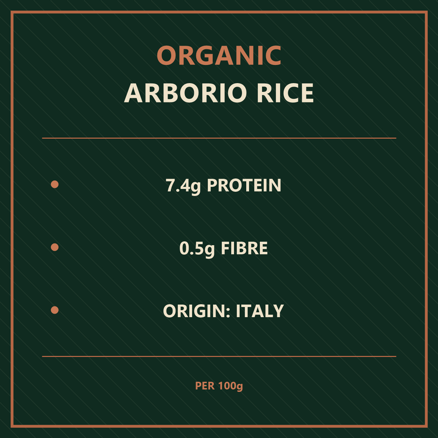 Organic Arborio Rice – nutrition and origin facts