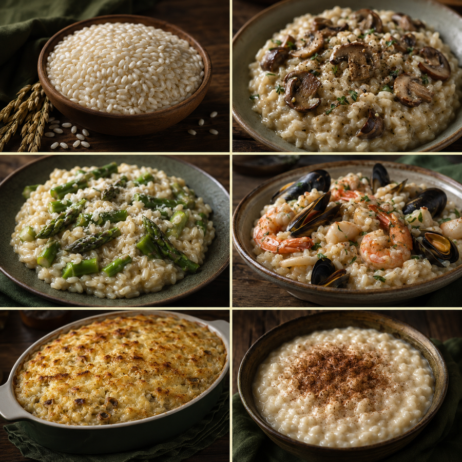 Organic Arborio Rice – six serving ideas