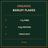 Organic barley flakes nutrition facts