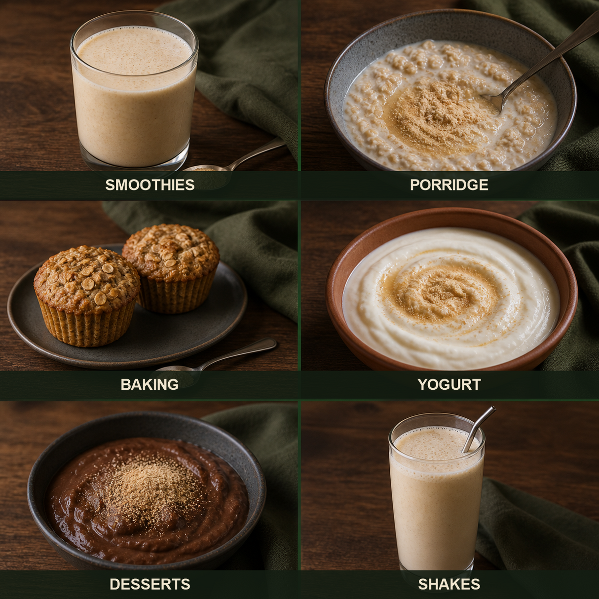 Six serving ideas for black maca powder